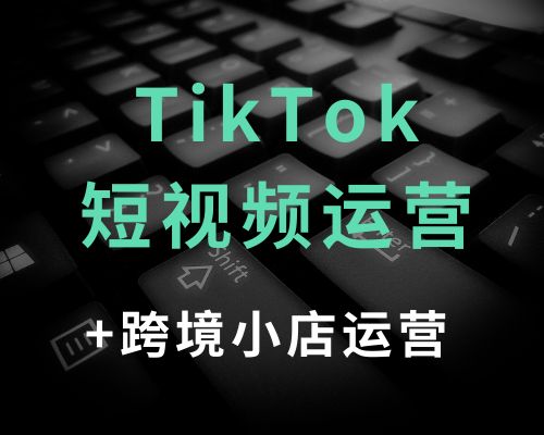 TikTok短视频运营+跨境小店运营